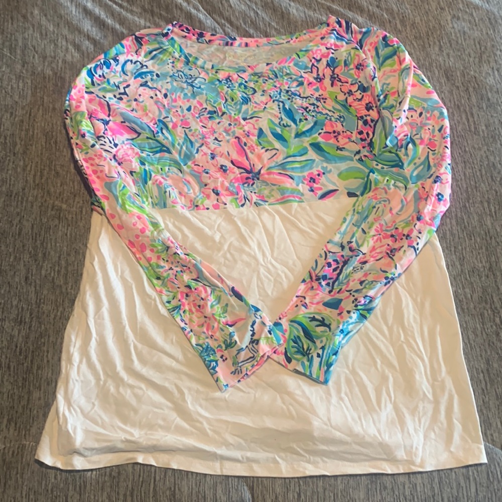 Lilly pulitzer long sleeve tee